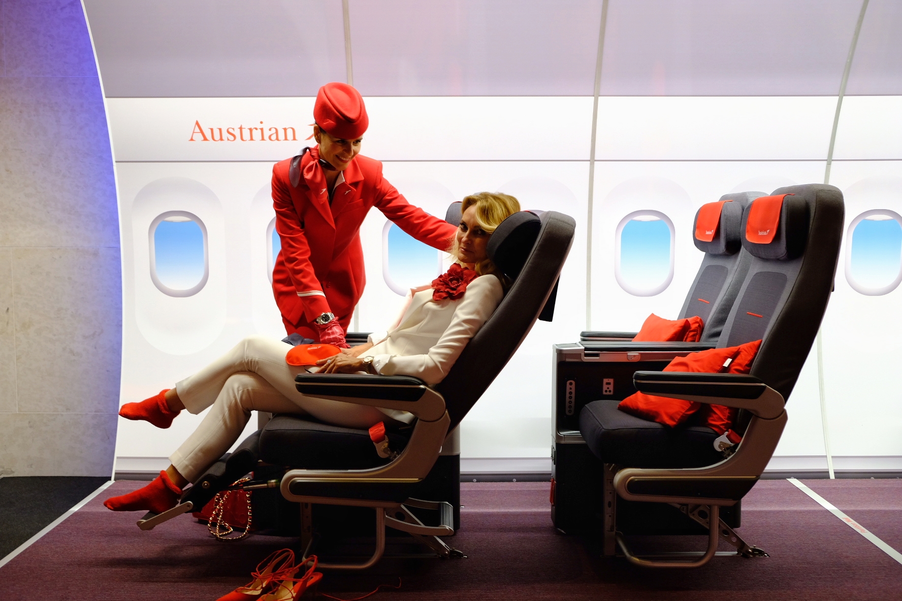 Art meets Comfort The New Austrian Airlines Premium Economy Class