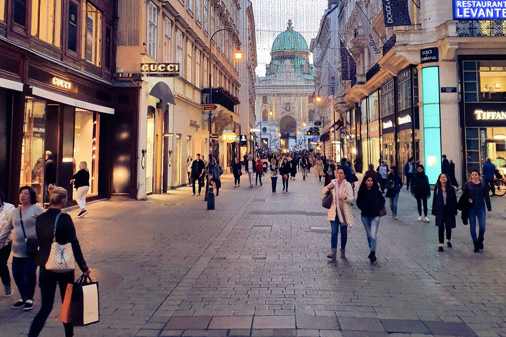 Luxury brands have discovered Vienna.