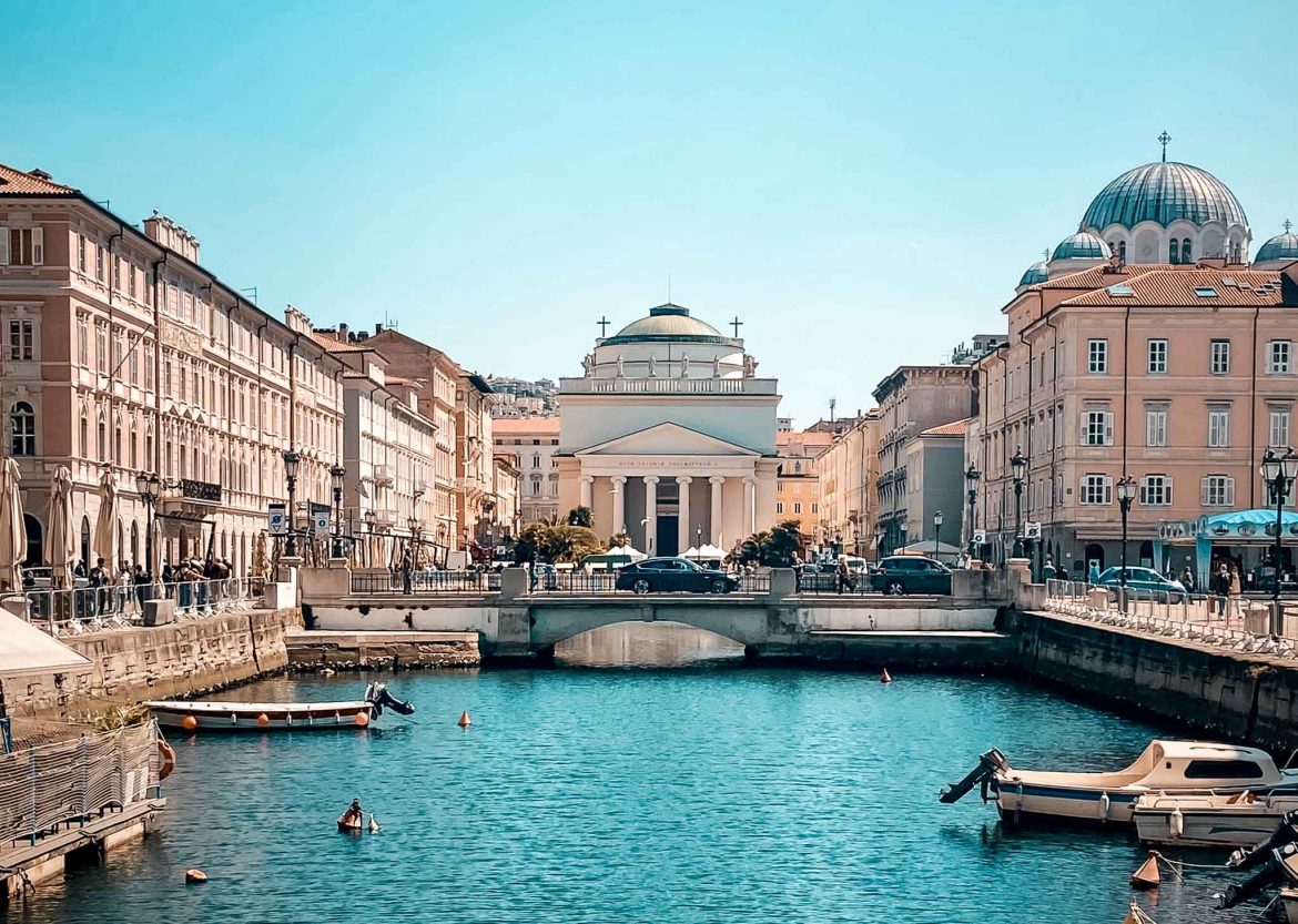 Grand Canal in Trieste